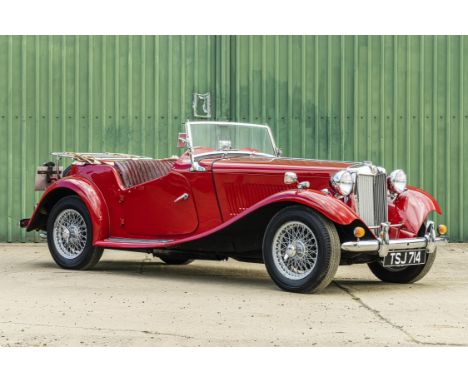 Charismatic little red TD, family owned with just two former keepers.The TD-Series Midget was the first MG sports car to feat