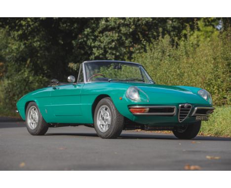 One of just 200 UK-supplied, right-hand drive, 1750 Series 1 Alfa Romeo Spider 'Boat-Tails'.Rarely do UK-supplied, right-hand