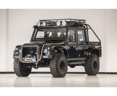 The last time you saw this Defender it had just been rolled into a ball by James Bond's wingless Islander.Leading Land Rover 