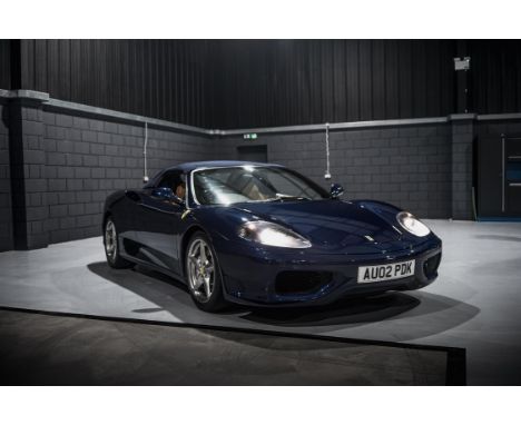 Fabulous 360 Spider in TDF with great history offered by Mike Brewer.This particular 360 Spider is a 2002-registered model or