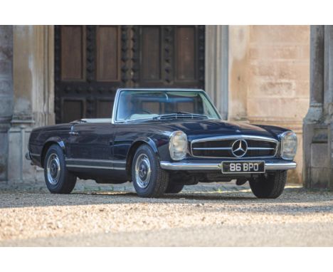 Delightfully presented 280SL 'Pagoda' from long-term ownership.Original UK RHD car with an extensive history file including n