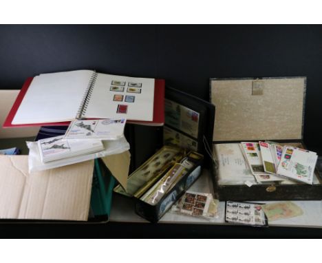 Collection of mostly GB &amp; Commonwealth stamps in several albums, including Queen Victoria examples, strong Jersey and Gue