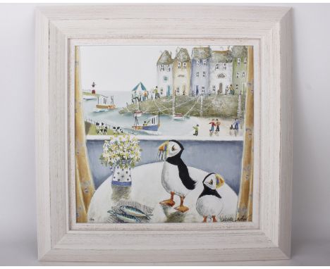 Rebecca Lardner (British, b. 1971)Breakfast TableLimited edition print (2/195) on canvas, signed bottom right, certificate of