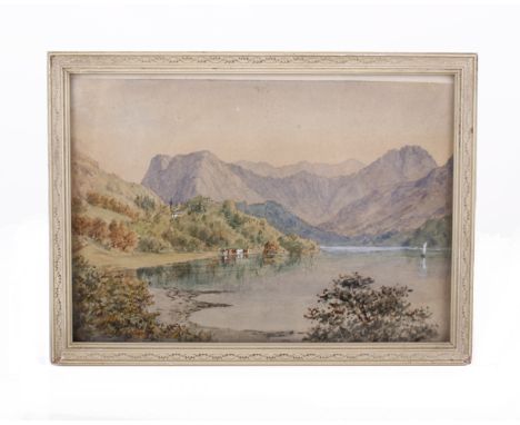 A Collection of Four Original Artworks Including Sarah Bertha Corbett Watercolour and One Print Different sizes