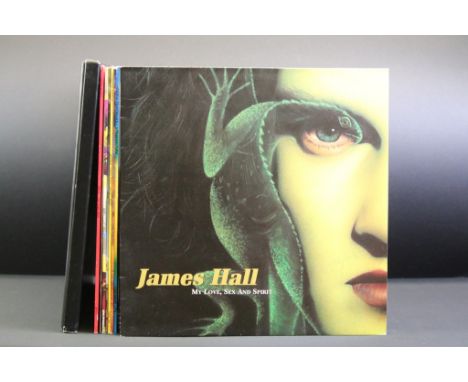 Vinyl - 6 Rock / Space Rock albums, two 12” and one box set to include: James Hall – My Love, Sex And Spirit (Ex- Mary My Hop