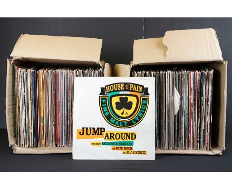 Vinyl - Around 180 Hip Hop / RnB / Dance mainly 12" singles to include BIG, Wu Tang Clan, Sade, Bow Wow, Fresh Prince etc, co