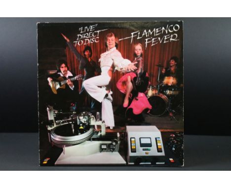 Vinyl - Felipe De La Rosa Flamenco Fever / Live Direct To Disc. Original USA 1st pressing LP on M &amp; K Realtime Records RT