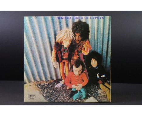Vinyl - Jimi Hendrix ‎Band Of Gypsys LP on Track Records 2406 002. Withdrawn puppet sleeve. EX 