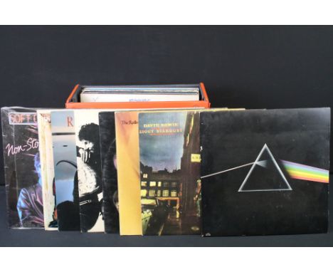 Vinyl - 26 Rock &amp; Pop LPs to include David Bowie (1E/2E Ziggy Stardust), Pink Floyd (DSOTM A8/B7 with two posters and two