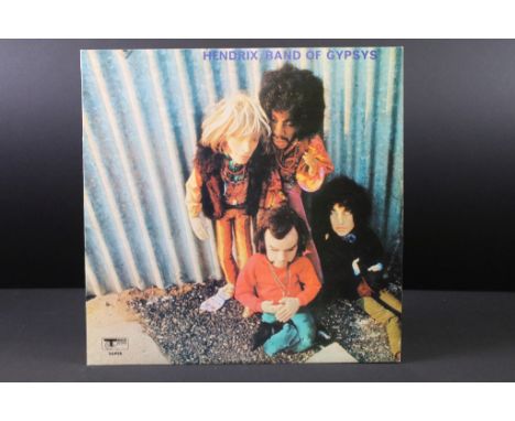 Vinyl - Jimi Hendrix Band Of Gypsys LP on Track 2406 002 withdrawn puppet sleeve.  Ex/Vg+ 