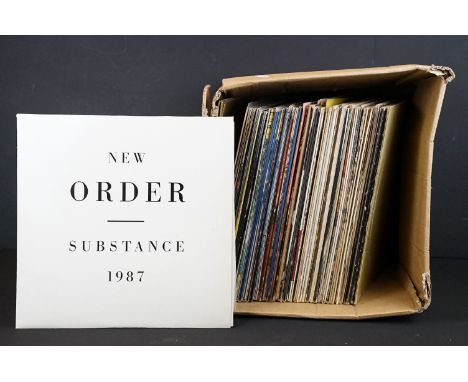 Vinyl - Over 60 Rock &amp; Pop LPs to include New Order, Supertramp, Bob Marley, The Jam x 2, David Bowie, Jethro Tull, Bob D