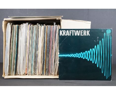 Vinyl - Over 80 Rock &amp; Pop LPs to include Kraftwerk (Spaceship label), Rolling Stones, Pink Floyd, Stevie Wonder, Faust, 