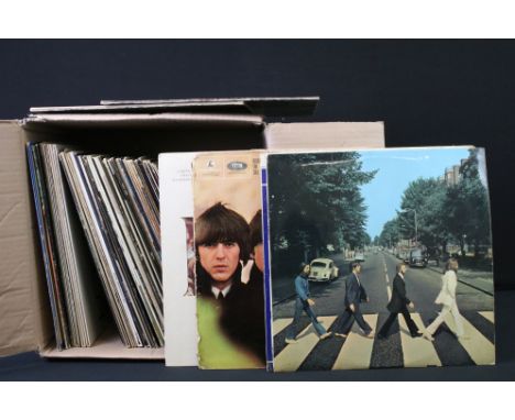 Vinyl - Over 50 Rock &amp; Pop LPs to include The Beatles x 4, Neil Young, Bob Dylan x 4, David Bowie, Rolling Stones &amp; r