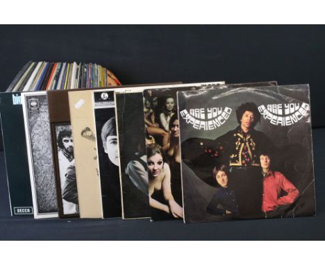 Vinyl - Around 55 Rock &amp; Pop LPs to include Bob Dylan, The Beatles, The Rolling Stones, The Who, Jimi Hendrix, The Band, 