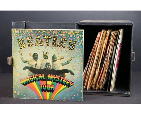 Vinyl - 21 Rock &amp; Pop 7" singles and EPs to include The Beatles Magical Mystery Tour (mono with blue centre), Four Tops E