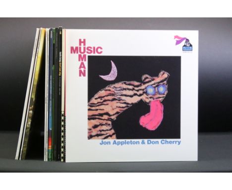 Vinyl -  11 recent and re-issue Jazz / Soul Jazz / Latin Jazz / Improv. Jazz limited edition albums to include:  Jon Appleton