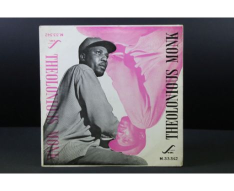 Vinyl - Jazz, Theolonious Monk – Piano Solo, original 1954 French pressing 10” album, Swing Records, M. 33.342.  VG / VG- 