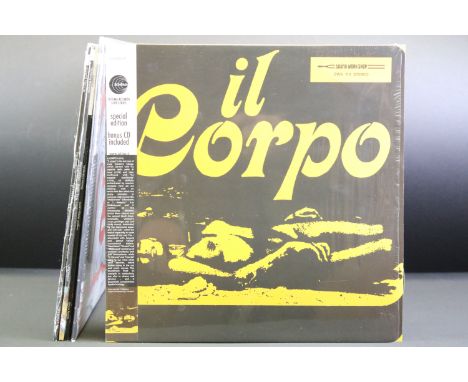 Vinyl - 5  Soundtrack / Psych / Jazz Funk limited edition albums on Schema Records to include: Piero Umiliani – Il Corpo (Col