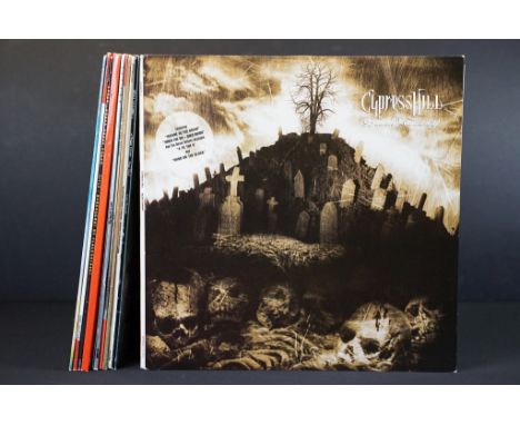 Vinyl / Autograph - 6 albums, four 12” singles and one picture disc by Hip Hop / Rap artists to include: Cypress Hill – Black