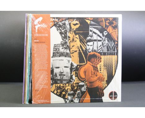 Vinyl - 5 Soundtrack / Jazz / Funk limited edition numbered albums on Spettro Records to include: Ruscigan – Disagio Sociale 