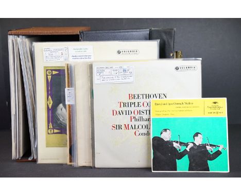 Vinyl - Classical - 22 12", 10" and 7" featuring David &amp; Igor Oistrakh featuring first pressings, stereo examples, and ra
