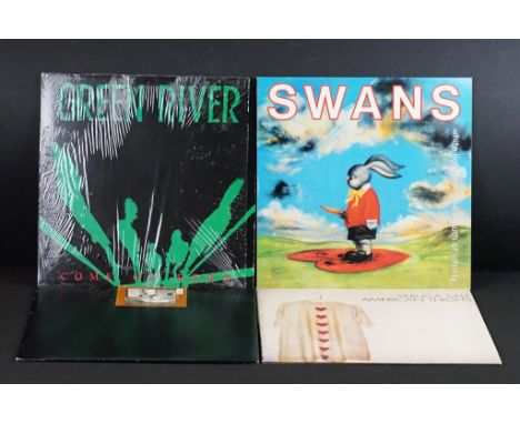 Vinyl - 4 original rare albums by US Alternative Rock bands to include: Swans – White Light From The Mouth Of Infinity (UK 19