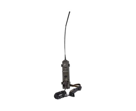 An original Vietnam War era US United States Army RT-196/PRC 6 radio receiver transmitter walkie talkie / handie talkie. Appe