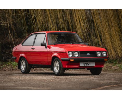 Some cars just 'sit right', and this low mileage, low ownership 1979 RS2000 Custom appears 'on the button'.Launched in 1976, 