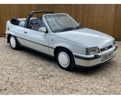 Low ownership, late eighties, GTE soft top that's been particularly well restored. To be sold with 'No Reserve'.Whilst the Go