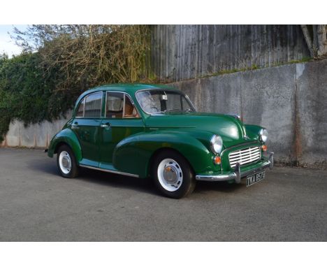 This restored Morris appears to have been well and truly looked after by both its long-term owners. To be sold with 'No Reser