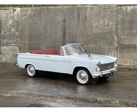 An exceptionally reasonable way into top-down classic motoring with a rarely seen convertible variation of the Super Minx. To