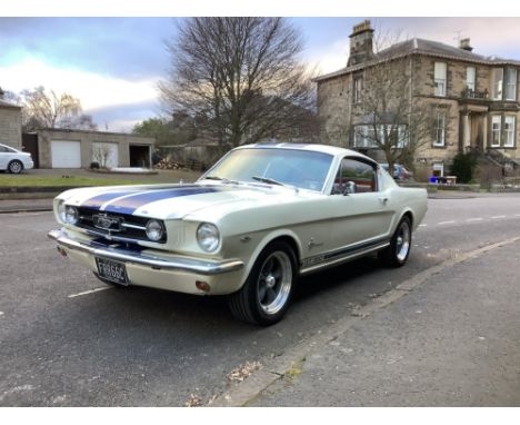 Nicely restored 289 Mustang Fastback from the first year of manufacture and finished in Shelby GT350-style.This Mustang Fastb