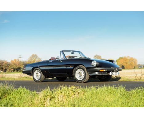 A third-generation, 2-Litre Alfa Spider with a full service history and on offer at No Reserve.The third generation of Alfa’s