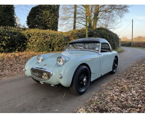 A second-generation Healey Sprite, totally refreshed, re-engineered and re-clothed in smart 'Tifosi' Frogeye bodywork by Hall