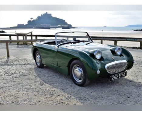 Very well presented in British Racing Green with a classic Frogeye interior in Apple Green. The Oxford Dictionary's definitio