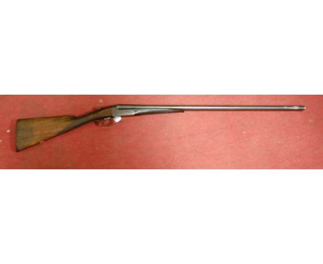 A deactivated Army & Navy 20 bore side by side box lock non-ejector No. 469L stamped to the rib Army Navy C.S Ltd London, hav
