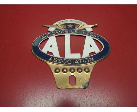 "Automobile Legal Association" Honor Member badge 