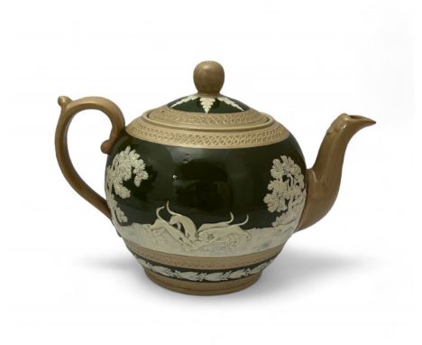 A Copeland Spode teapot. 