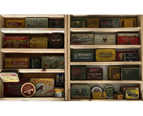 Old Tobacco and Cigarette Tins to include: Meadowland Cigarettes, Cameron's Havelock Tobacco, Salmon & Gluckstein's Dandy Fir