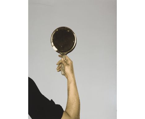 MICHELANGELO PISTOLETTO (born 1933)Miroir,1992 Sérigraphie sur miroir. Signée et numérotée 26/150 au dosZeefdruk op spiegel. 