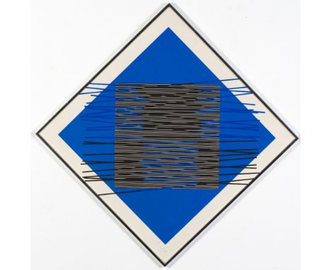 JESÚS RAFAEL SOTO (1923-2005)Sans titre Lithographie en couleurs. Signée et numérotée 15/200Kleurenlithografie. Getekend en g