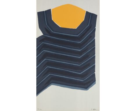 RAOUL UBAC (1909-1985)Zurich,1974 Lithographie en couleurs. Signée et numérotée 40/150Kleurenlithografie. Getekend en genumme