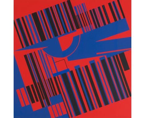 GUNTHER FRUHTRUNK (1923-1982)Durchdringungen II,1971 Sérigraphie en couleurs. Signée et numérotée EA IV/XXVZeefdruk in kleur.