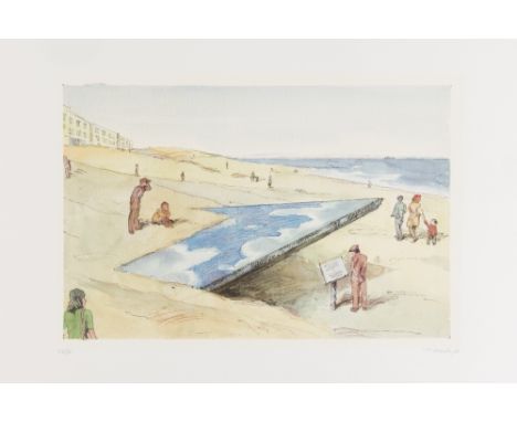 ILYA &amp; EMILIA KABAKOV (born 1933)(born 1945)The Fallen Sky,2006 Sérigraphie en couleurs.Signée datée et numérotée 22/36Ze