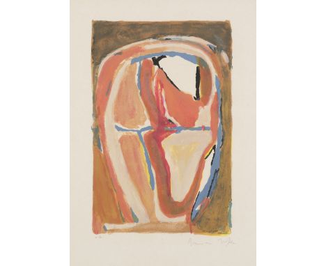BRAM VAN VELDE (1895-1981)Composition abstraite Lithographie en couleurs. Signée et numérotée e.aKleurenlithografie. Getekend