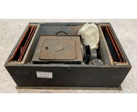 Boxed children's Magic Lantern with slides. Viewing/collection at West Woodlands BA11 5ES. Payment at Standerwick BA11 2QB. N
