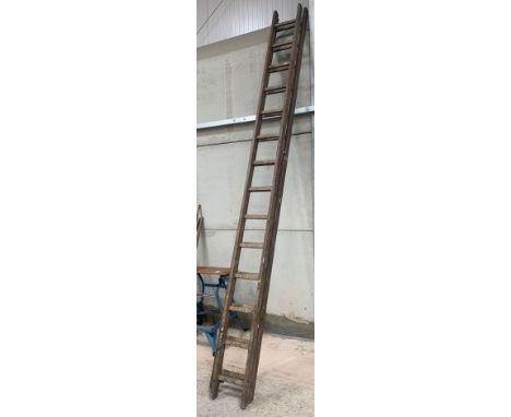 Wooden roof ladder.  Viewing/collection at West Woodlands BA11 5ES. Payment at Standerwick BA11 2QB. No booking required. Lot