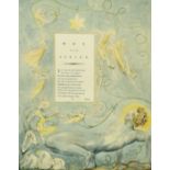 After William Blake, a set of 5 scenes from 'Ode on the Spring', colour prints, 16" x 12.5". (5).
