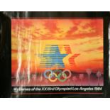 I Mujezinovic, three original posters for the XIV Olympic Winter games Sarajevo 1984 each 39.5" x
