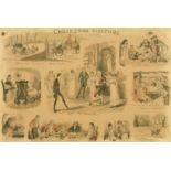 After Randolph Caldecott, American, Circa 1876, 'Christmas Visitors from my Grandfather's Sketches',